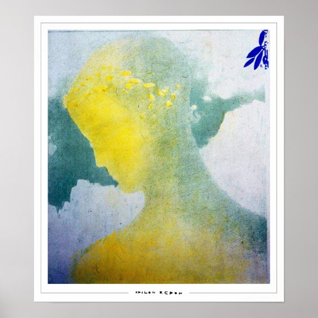Affiche d'art Odilon Redon Zedign #4 (Devant)