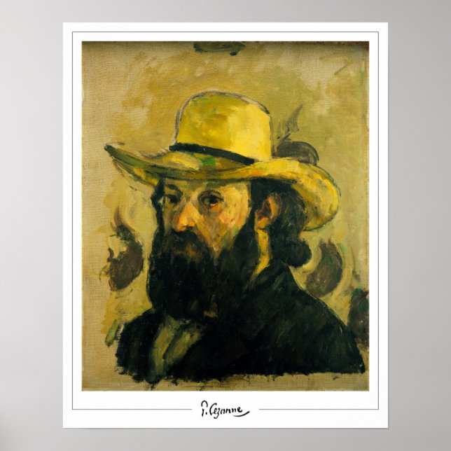 Affiche d'art Paul Cézanne Zedign #44 (Devant)
