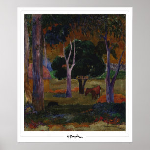 Affiche d'art Paul Gauguin Zedign #24