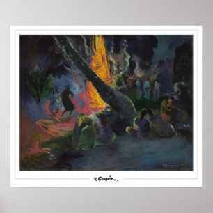 Affiche d'art Paul Gauguin Zedign #5