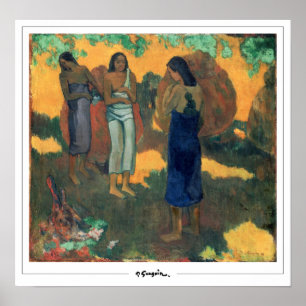 Affiche d'art Paul Gauguin Zedign #93