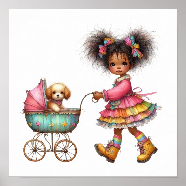 Affiche d'art précieux (Devant)