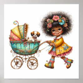 Affiche d'art précieux