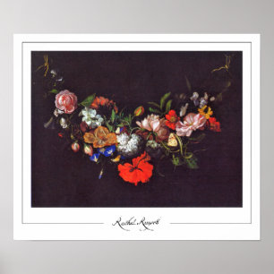 Affiche d'art Rachel Ruysch Zedign #14