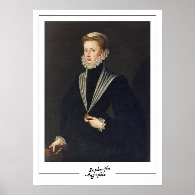 Affiche d'art Sofonisba Anguissola Zedign #4 (Devant)