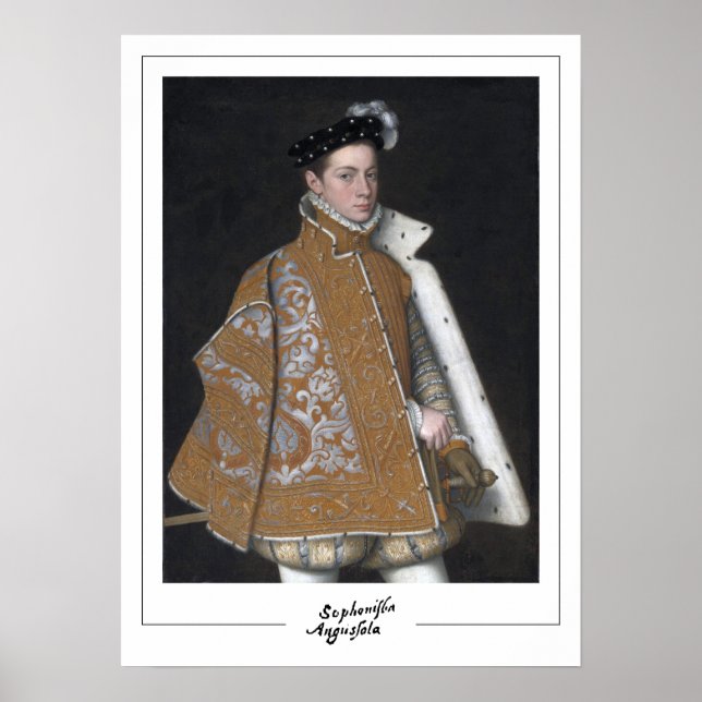 Affiche d'art Sofonisba Anguissola Zedign #6 (Devant)