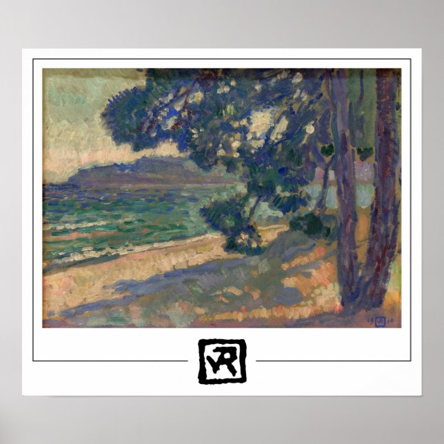 Affiche d'art Théo van Rysselberghe Zedign #216 (Devant)