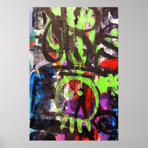 affiche d'art urbain