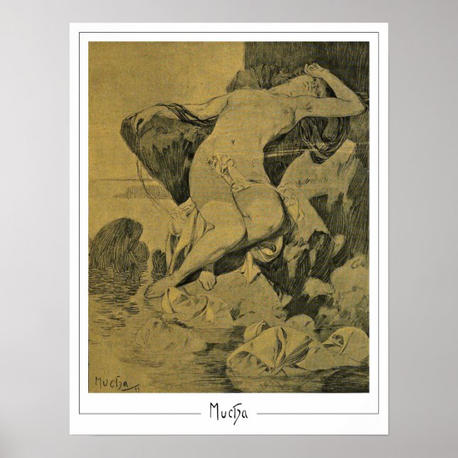 Affiche d'art Zedign d'Alphonse Mucha #242 (Devant)