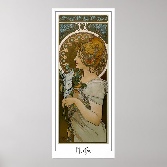 Affiche d'art Zedign d'Alphonse Mucha #260 (Devant)