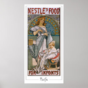Affiche d'art Zedign d'Alphonse Mucha #299