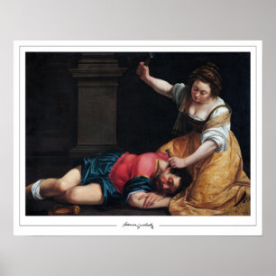 Affiche d'art Zedign d'Artemisia Gentileschi #14