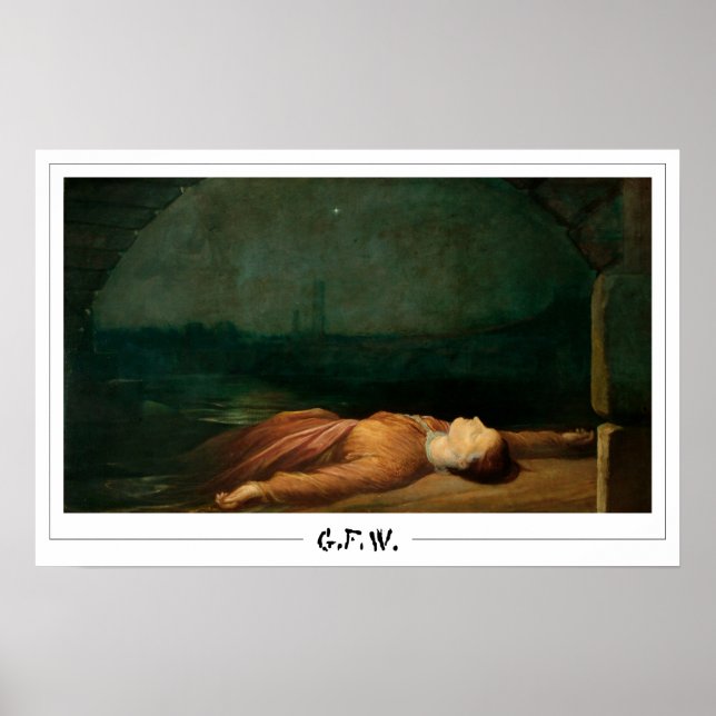 Affiche d'art Zedign de George Frederic Watts #55 (Devant)
