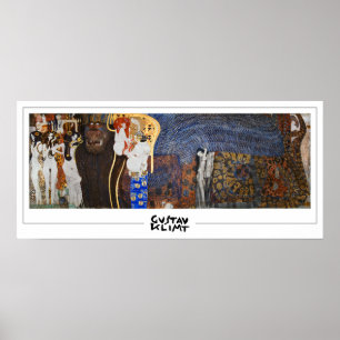 Affiche d'art Zedign de Gustav Klimt #361