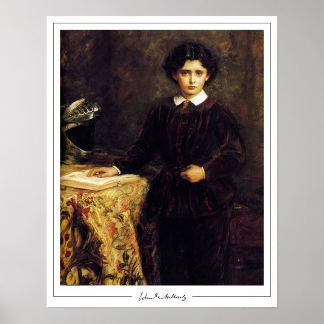 Affiche d'art Zedign de John Everett Millais #74 (Devant)