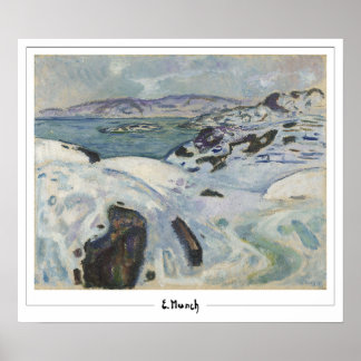 Affiche d'art Zedign d'Edvard Munch #614-3