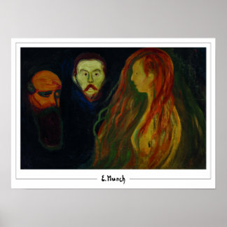 Affiche d'art Zedign d'Edvard Munch #777-3