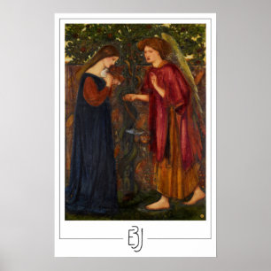 Affiche d'art Zedign d'Edward Burne-Jones #1
