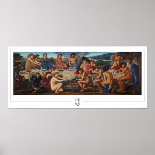 Affiche d'art Zedign d'Edward Burne-Jones #126
