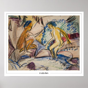Affiche d'art Zedign d'Ernst Ludwig Kirchner #643