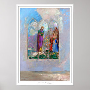 Affiche d'art Zedign d'Odilon Redon #23