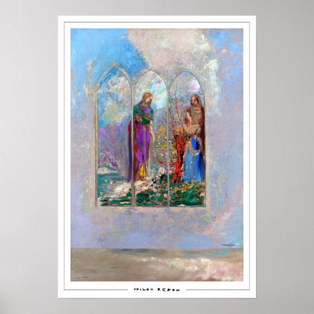 Affiche d'art Zedign d'Odilon Redon #23 (Devant)