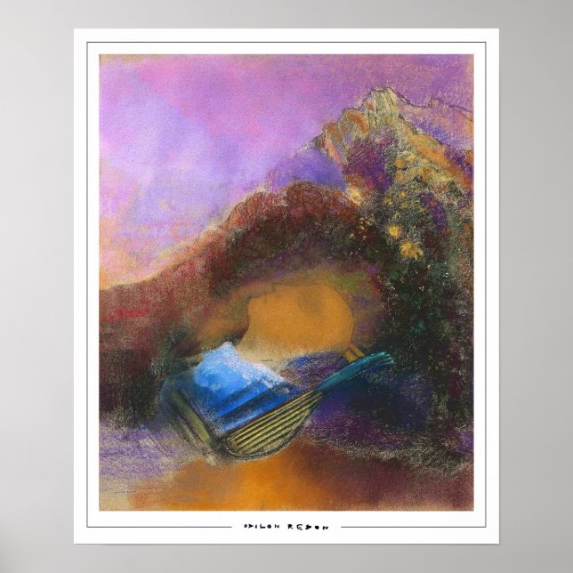 Affiche d'art Zedign d'Odilon Redon #639 (Devant)