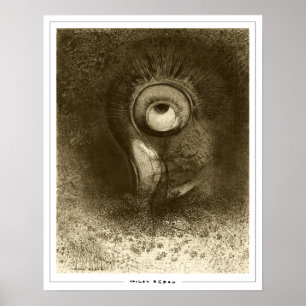 Affiche d'art Zedign d'Odilon Redon #675