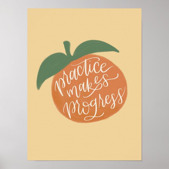 Affiche d'avancement (Devant)