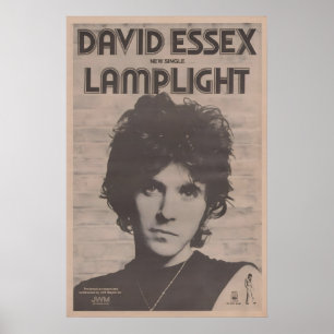 Affiche DAVID ESSEX - 1973 original NME - Lampligh