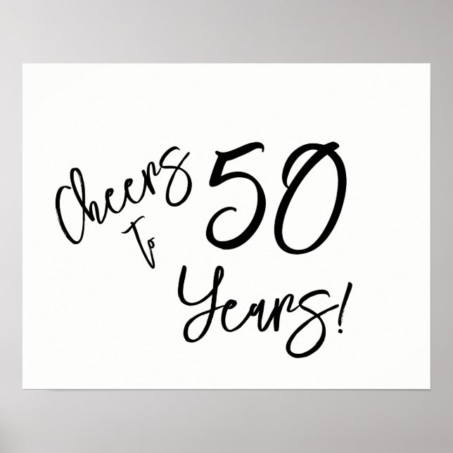 Affiche de 50 ans (Devant)