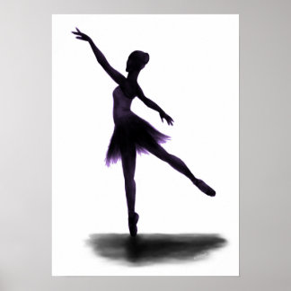 Affiche de ballerine "Practice Makes Parfait" - vi