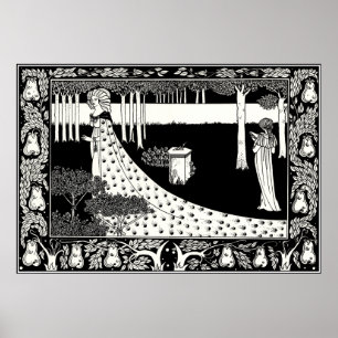 Affiche de Beardsley : La Beale Isoud