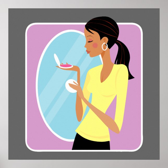 Affiche de beauté (Devant)