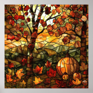 Affiche de beauté d'automne