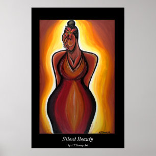 Affiche de beauté silencieuse