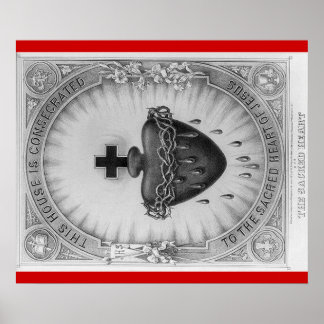 Affiche de bénédiction de la maison