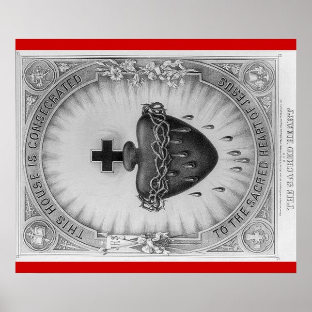 Affiche de bénédiction de la maison (Devant)