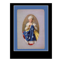 Affiche de Betsy Ross et le drapeau