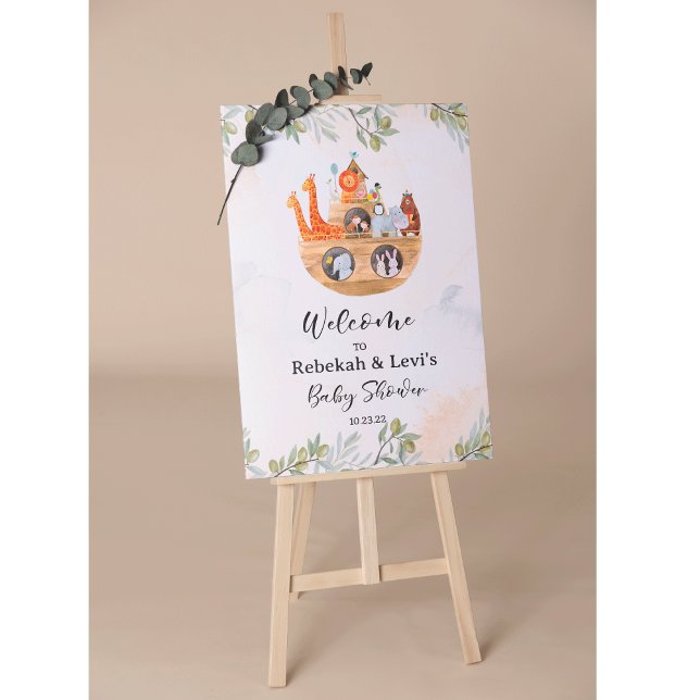 Affiche de bienvenue Arc Arc de Noé (Créateur téléchargé)