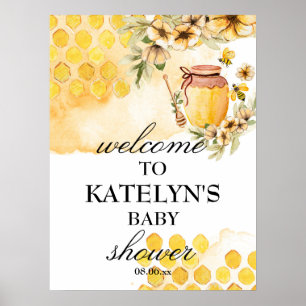Affiche de bienvenue Baby shower
