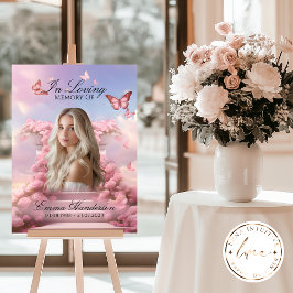 Affiche de bienvenue commémorative de l'escalier p