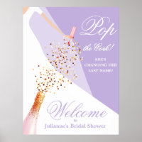 Affiche de bienvenue pour la fête de mariage en no