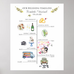Affiche de bienvenue pour le programme de la journ
