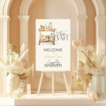 Affiche de bienvenue Stock Le Bar Panier Couples D