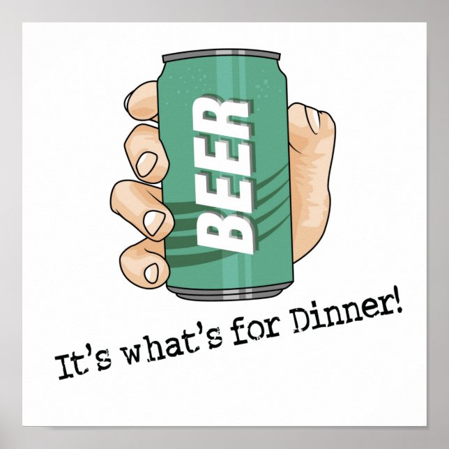 Affiche de bière (Devant)