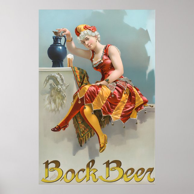 Affiche de Bock Beer (Devant)