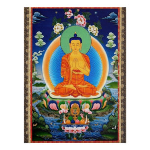 Affiche de Bouddha
