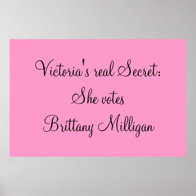 Affiche de campagne (Devant)