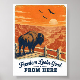 Affiche de Canyon Freedom Looks Good